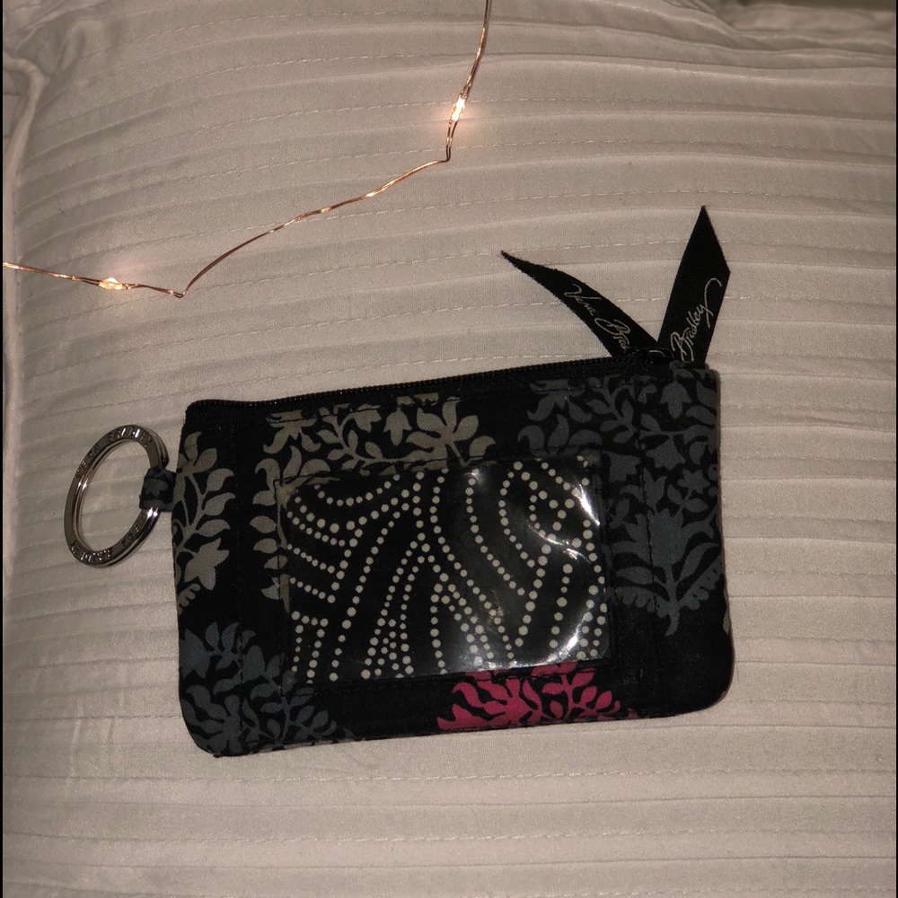 Vera Bradley Zip Up ID Case